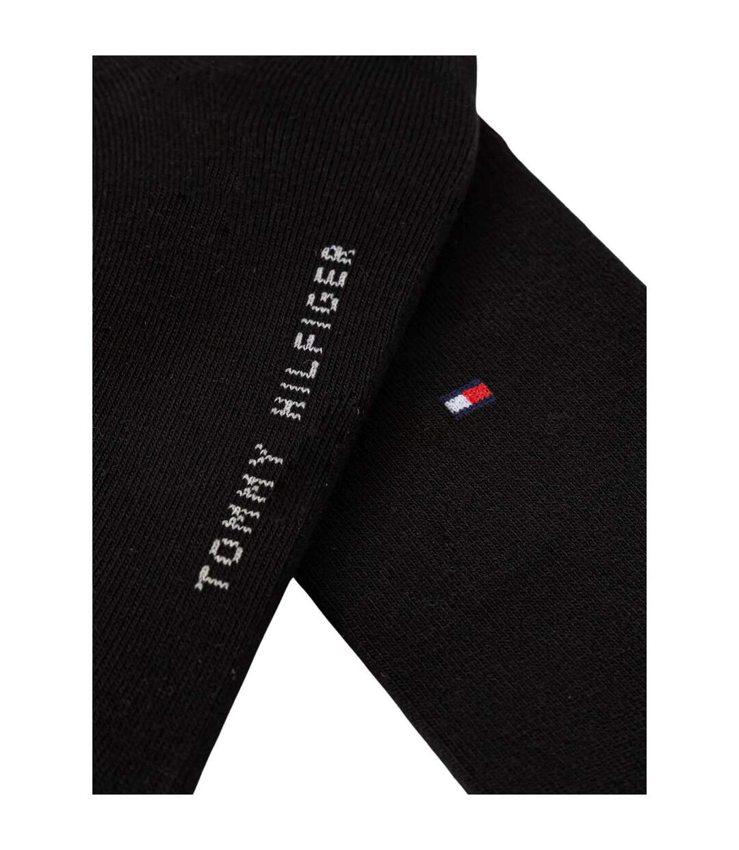 Chaussettes Motif/style Logo Brodé Femme Noir Tommy Hilfiger-4