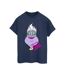 Disney Womens/Ladies Villains Ursula Unfortunate Soul Cotton Boyfriend T-Shirt (Bleu marine) - UTBI47142-1