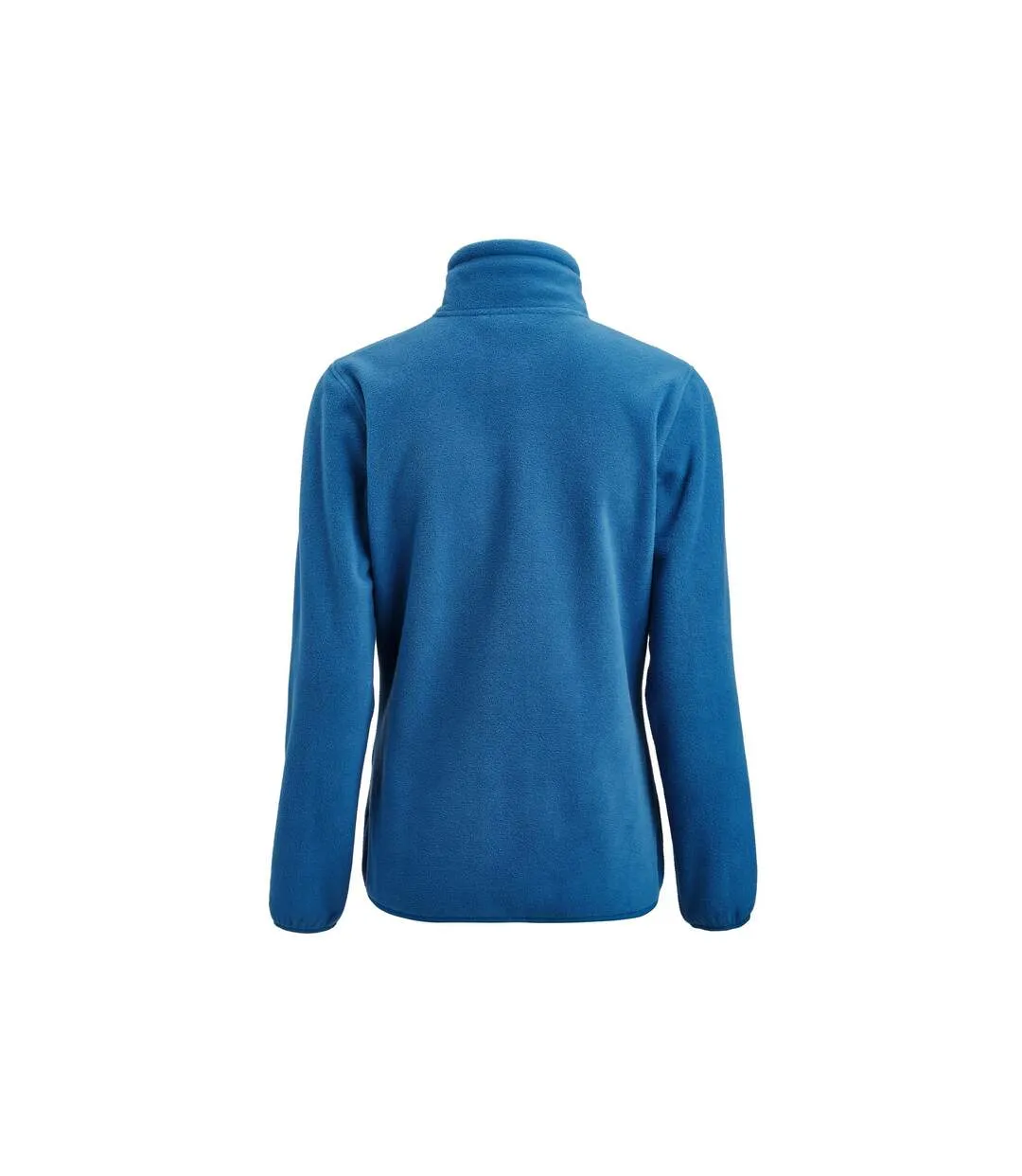 Womens/ladies Rocket Fleece Jacket Bright Blue Printer RED-4