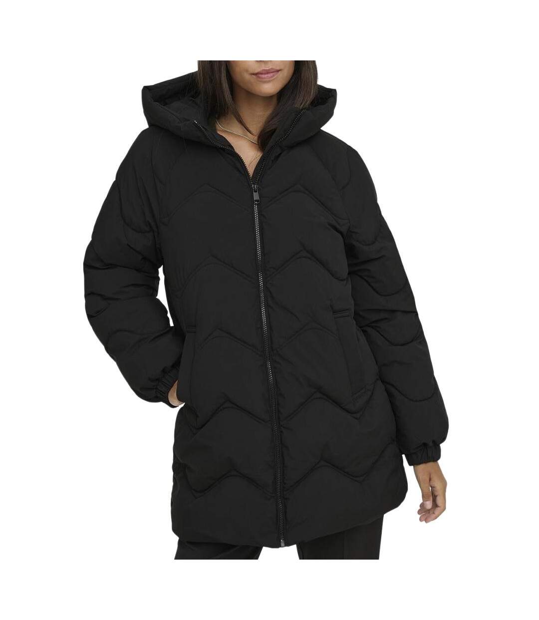 Doudoune noire femme jdy power-1