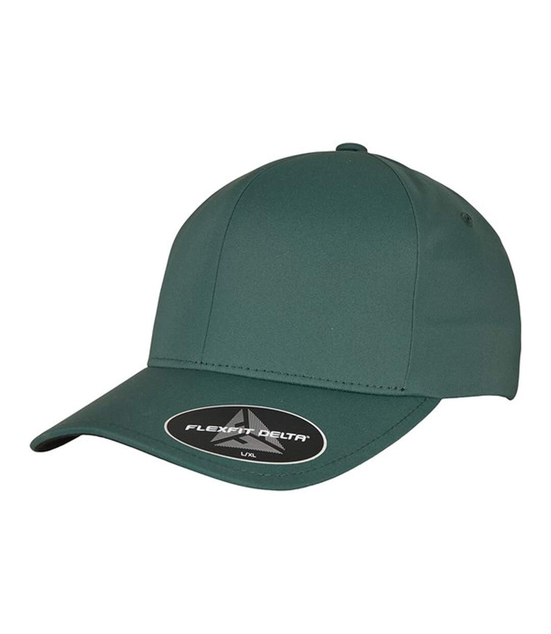 Casquette Motif/style Logo Delta Vert Foncé Flexfit-1