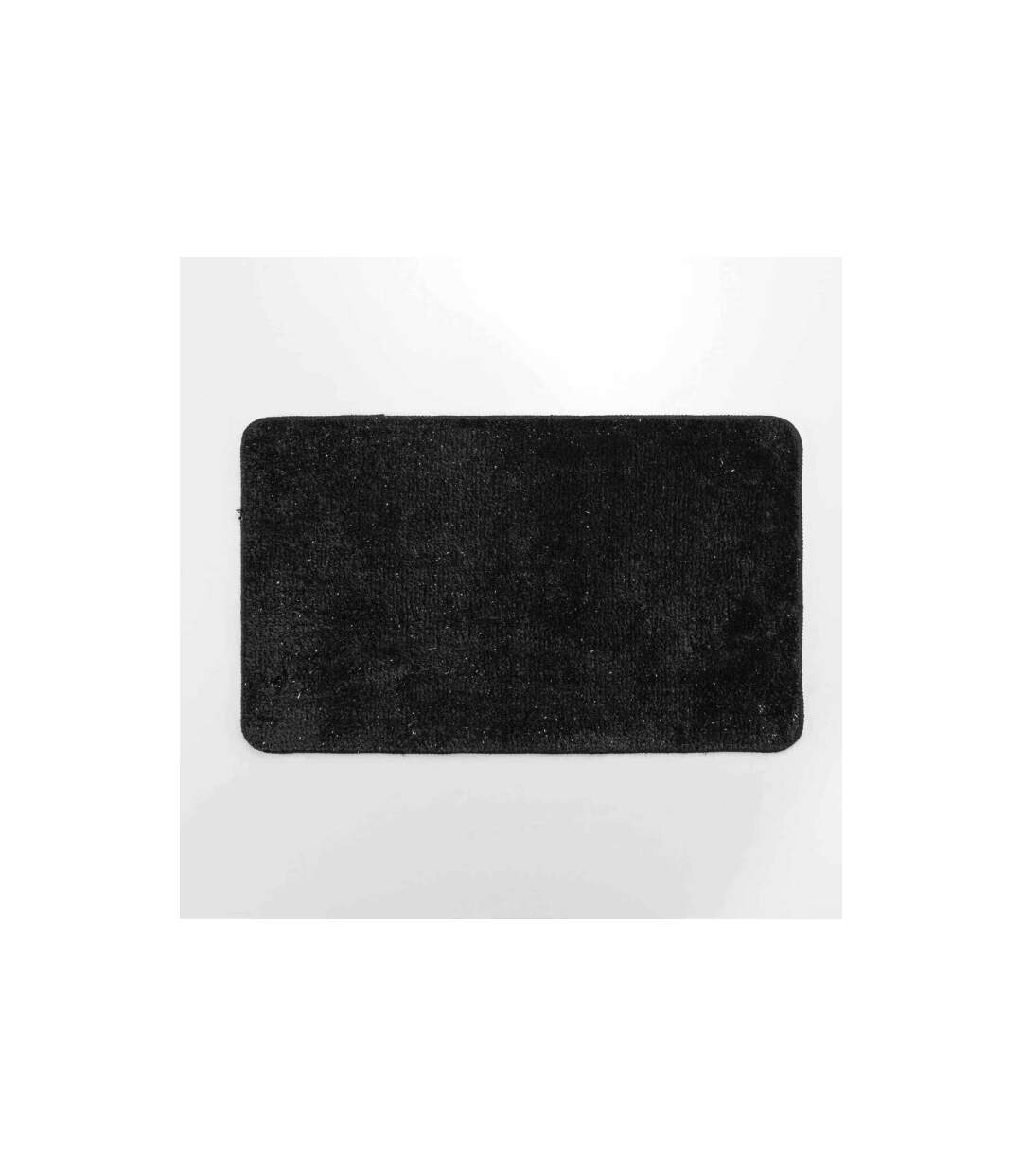 Tapis de Bain Microfibre Métallisé 45x75cm Noir-1