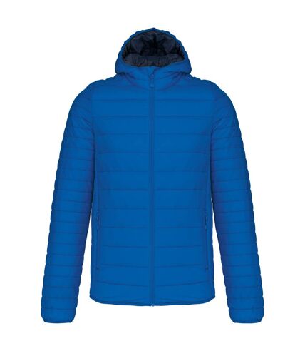 Kariban Mens Lightweight Hooded Padded Jacket (Light Royal Blue) - UTPC6548