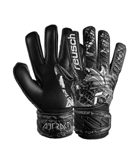Gants de gardien noir/gris homme reusch attrakt solid finger
