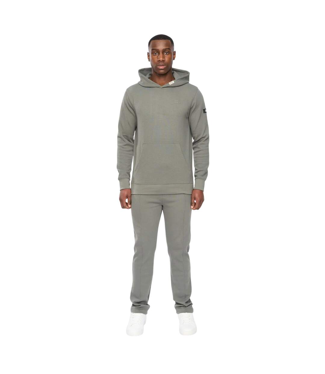 Mens hannings jogging bottoms olive Duck and Cover-4