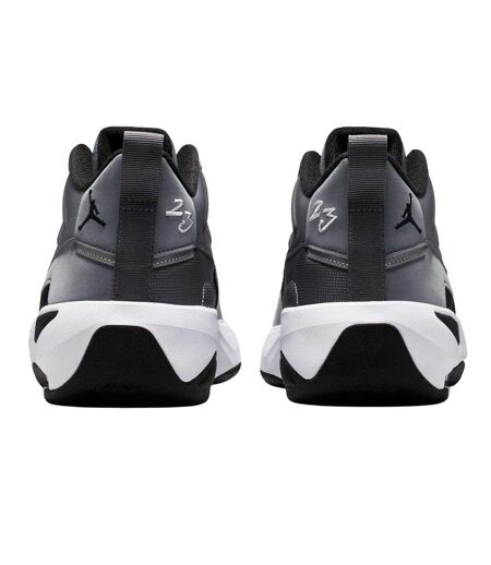 Mens Air Jordan Max Aura 7 Leather Basketball Shoes Grey Black Nike