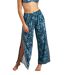 Pantalon de plage palazzo fendu ACANTHUS Selmark Mare-1