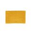 Tapis de Salle de Bain Chenille 50x80cm Jaune-1