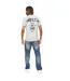 Mens Tattooed T-shirt Grey Marl Kings Will Dream-4