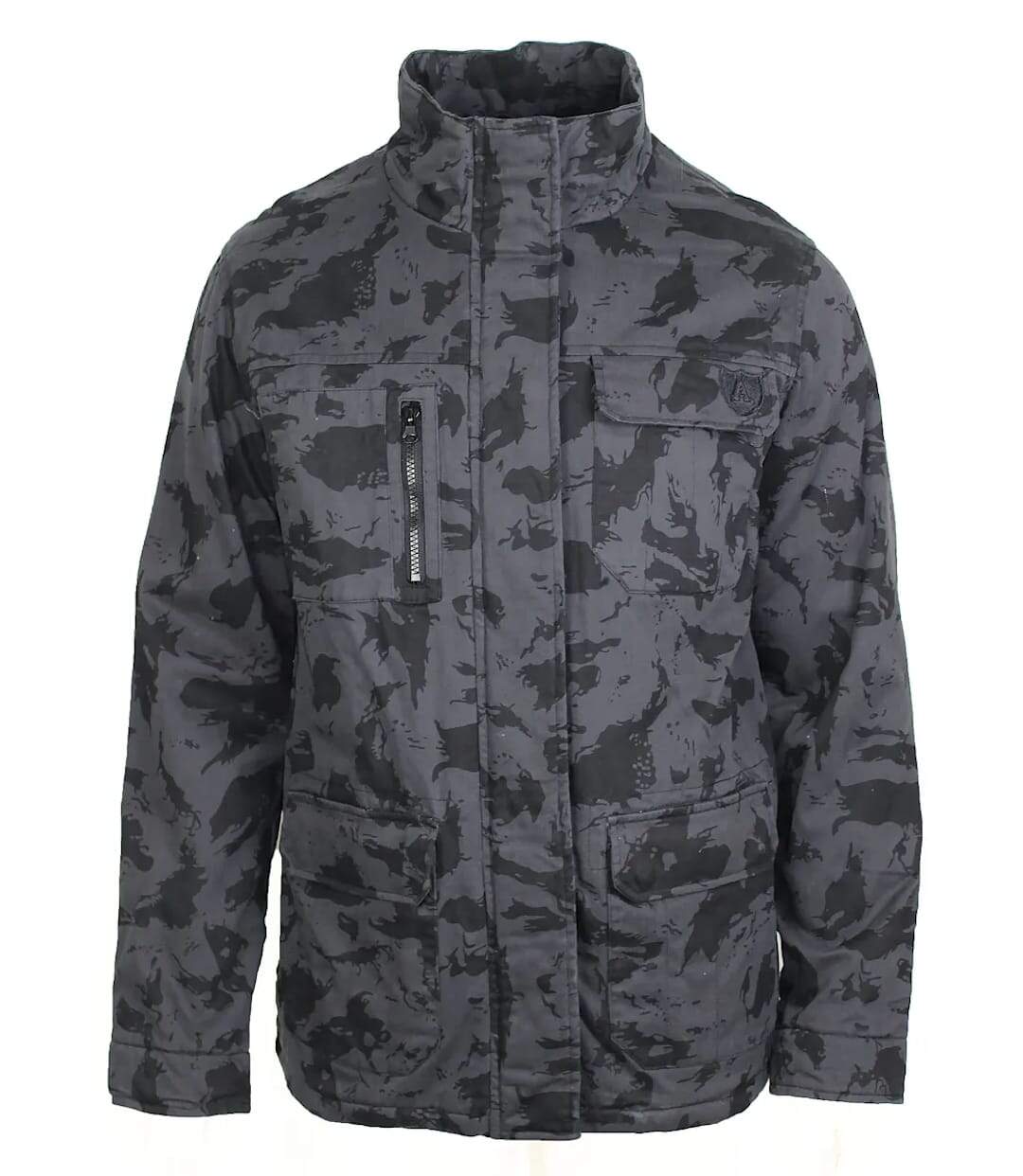 Parka imprimée motifs camouflage AH1127N-1