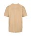 Mens Heavyweight Oversized T-shirt Union Beige Build Your Brand-2