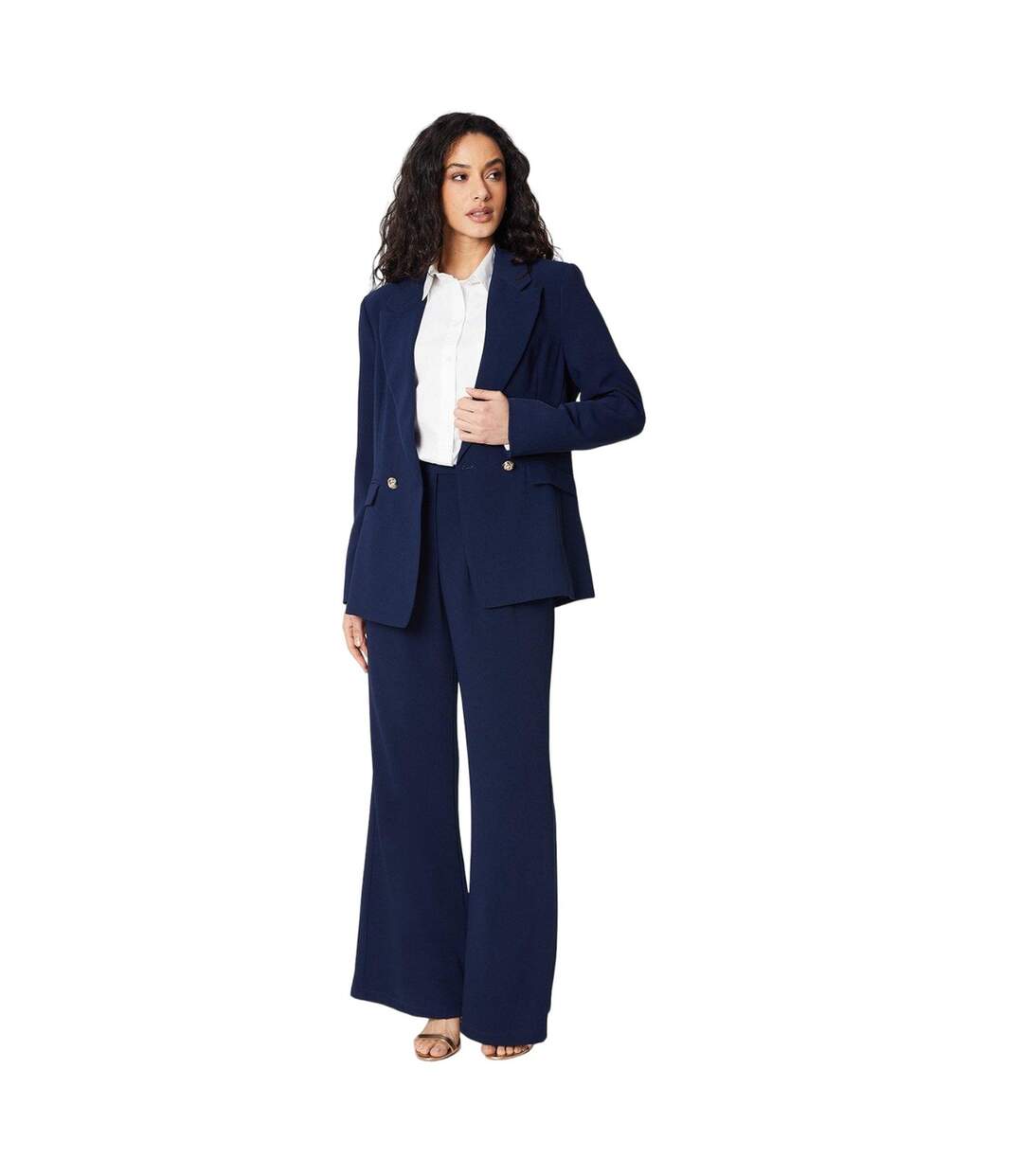 Blazer occasion femme bleu marine Principles-3