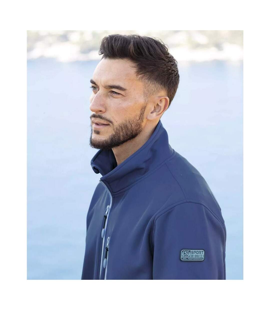 Veste softshell homme bleu Atlas For Men-4