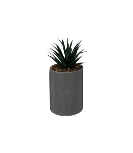 Plante Artificielle en Pot Joy 20cm Gris