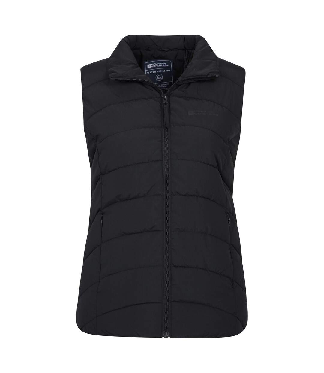 Womens/ladies opal padded gilet black Mountain Warehouse