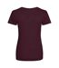 T-shirt Femme Bordeaux AWDis Cool-2