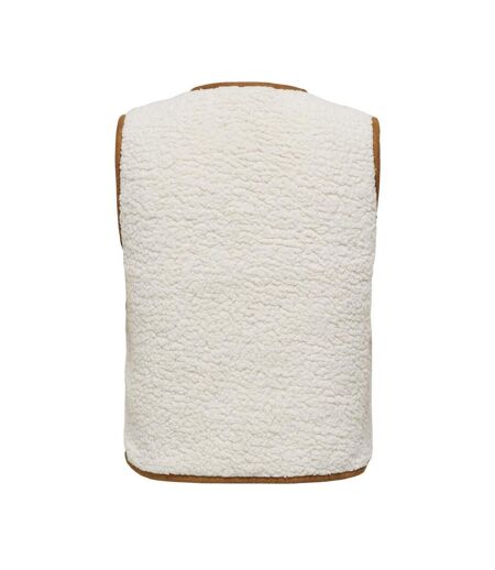 Gilet beige femme only agate