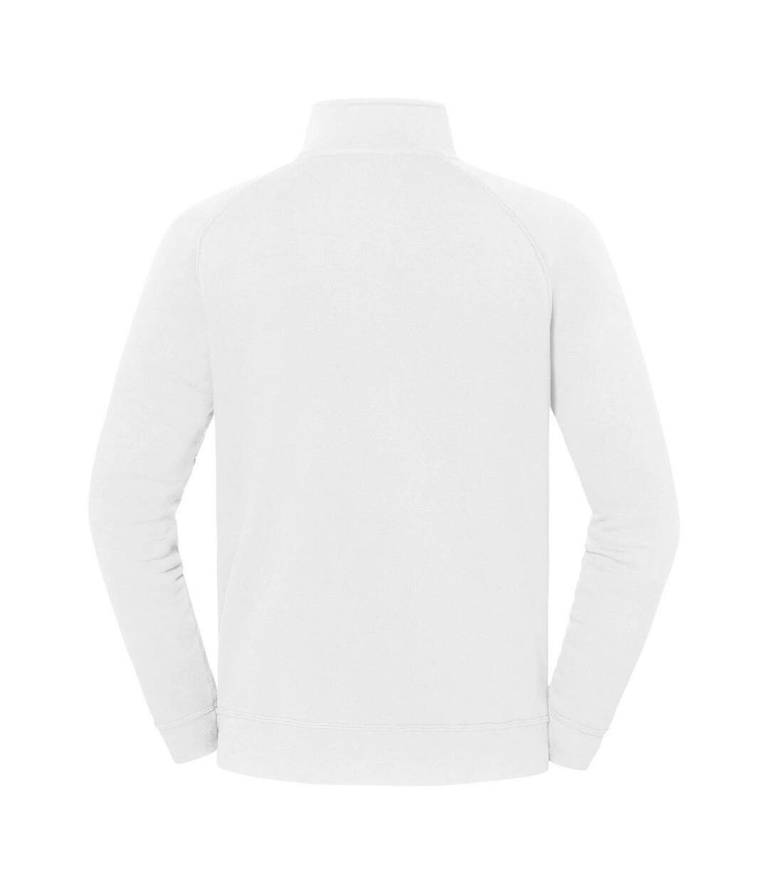 Unisex Adult Iconic Premium Sweat Jacket White Fruit Of The Loom-2