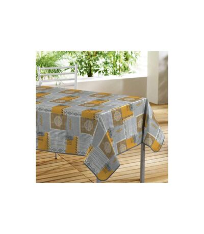 Nappe Toile Cirée Tazina 140x240cm Gris