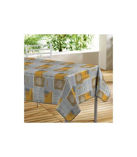 Nappe Toile Cirée Tazina 140x240cm Gris