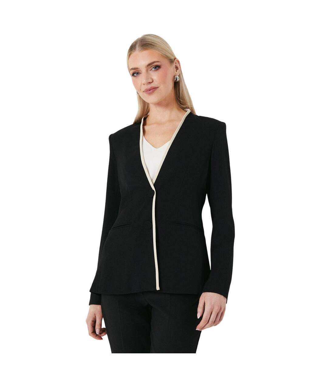 Blazer femme noir Principles-1