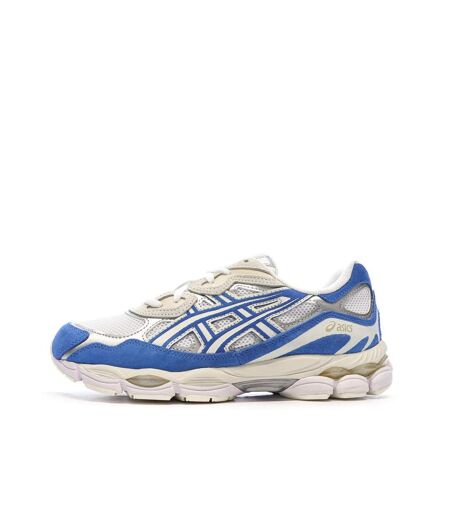Baskets blanches/bleu homme asics gel-nyc