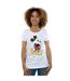 Disney T-shirt en coton Mickey Mouse Classic Kick - Femmes/Dames (Blanc) - UTBI30951-2