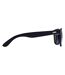 Unisex adult bamboo sunglasses one size solid black Floso-3