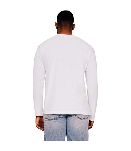 T-shirt Homme Blanc Casual Classic