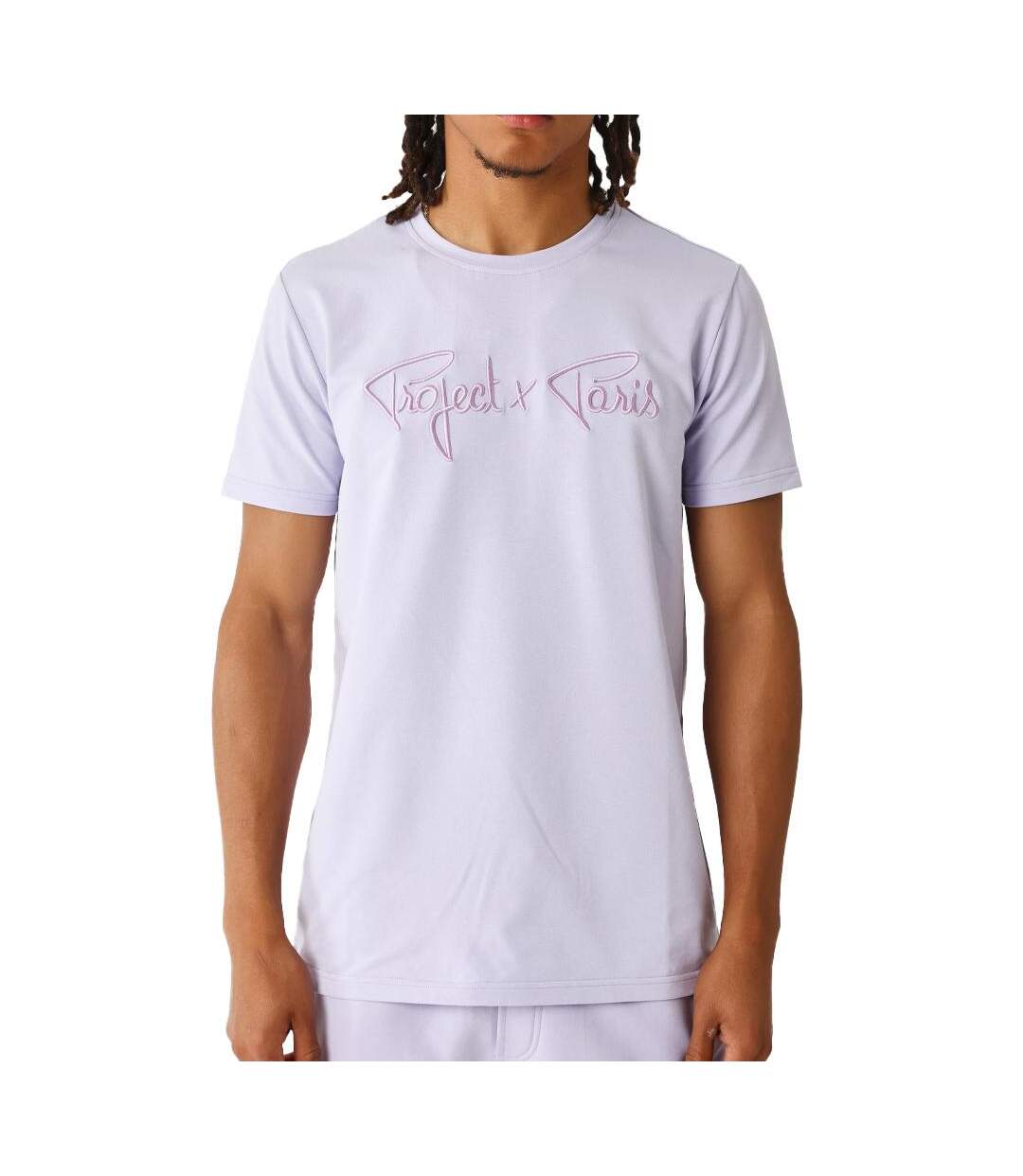 T-Shirt mauve homme project x paris 910076-1