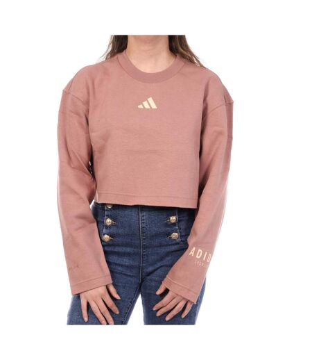 Sweat rose femme adidas jj4512