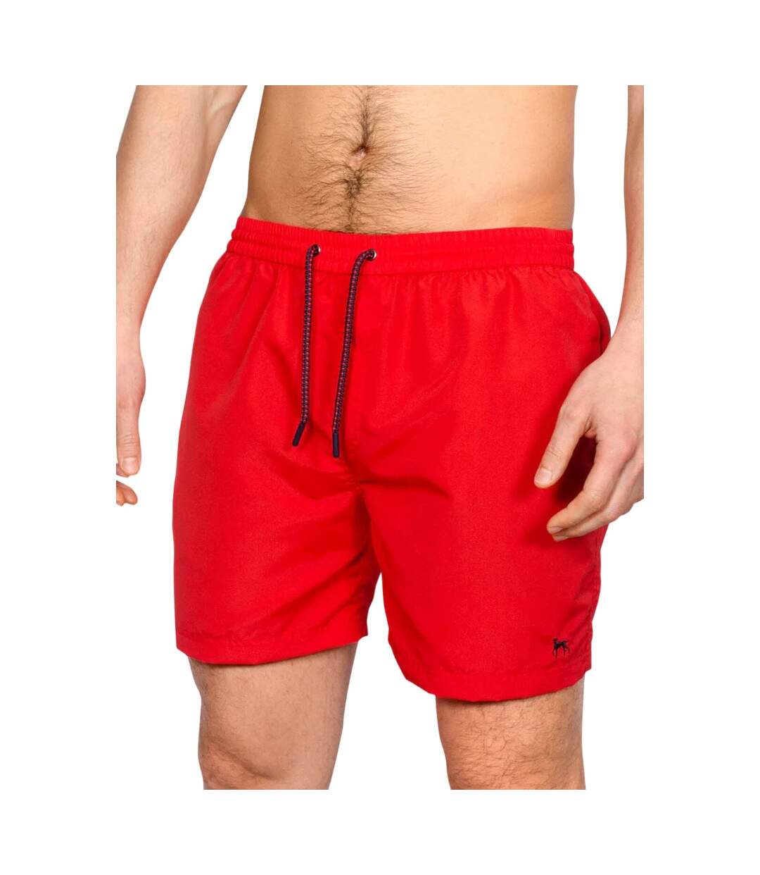 Short de bain alden homme rouge Bewley & Ritch-1