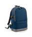 BagBase Backpack / Rucksack Bag (18 Liters Laptop Up To 15.6 Inch) (Pack of 2) (French Navy) (One Size) - UTRW6688