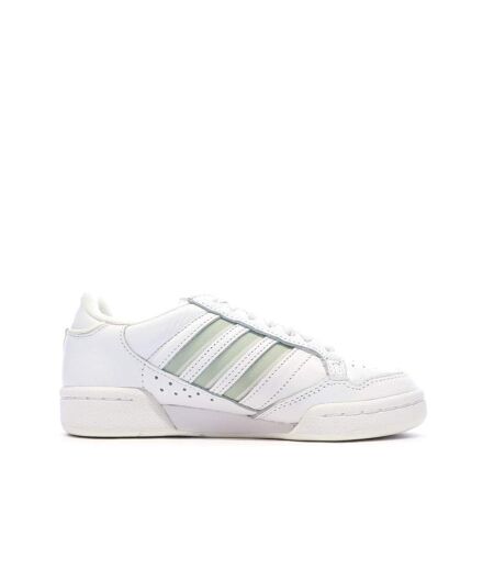 Baskets blanc/vert femme adidas continental 80 stripes