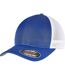 Casquette omnimesh adulte bleu roi / blanc Flexfit-1