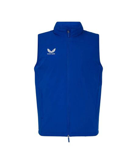 Doudoune Sans Manches Motif/style Rangers Fc Homme Bleu Blanc Castore