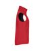 Womens/ladies Classic Softshell Body Warmer Red Clique-3