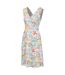 Robe mi-longue newquay femme blanc Mountain Warehouse-3