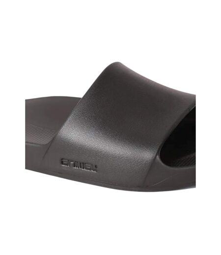 Mens Poolside Sliders Black Animal