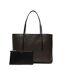 Sac cabas noir femme calvin klein jeans emblem aop tote-1