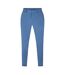 Mens Genius Elasticated Waist Slim Chinos Blue Boss-1