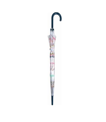 Susino Womens Rainbow Umbrella (Clear) (One Size)