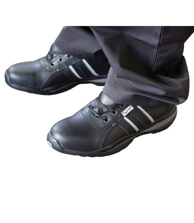 Unisex Afd Steel Toe Cap Safety Trainer / Footwear Black Grey Dennys