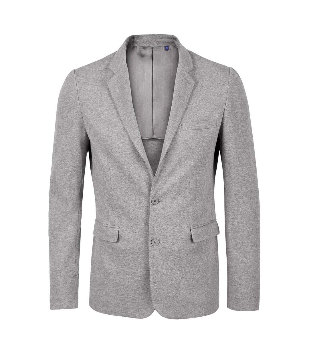 Blazer marcel homme gris chiné NEOBLU-1