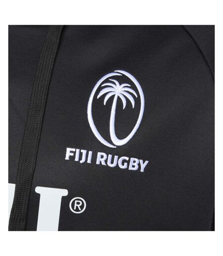 Unisex adult fiji rugby hoodie black Umbro