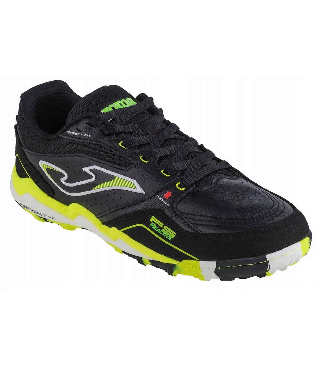 Chaussures Foot Reactive Homme Noir Jaune Joma-1