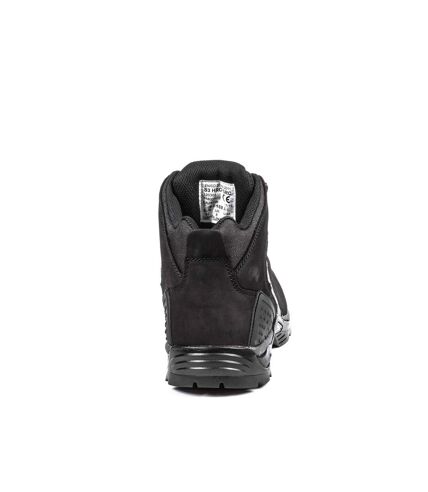 Albatros Mens Runner XTS Leather Mid Cut Safety Boots (Black) - UTFS9736