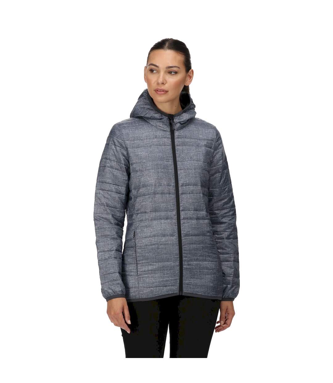 Veste isolée firedown femme gris chiné / noir Regatta