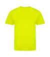 Awdis - T-shirt ELECTRIC TRI-BLEND - Adulte (Jaune vif) - UTRW7842