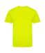 T-shirt Electric Tri-blend Adulte Jaune Vif Awdis-2